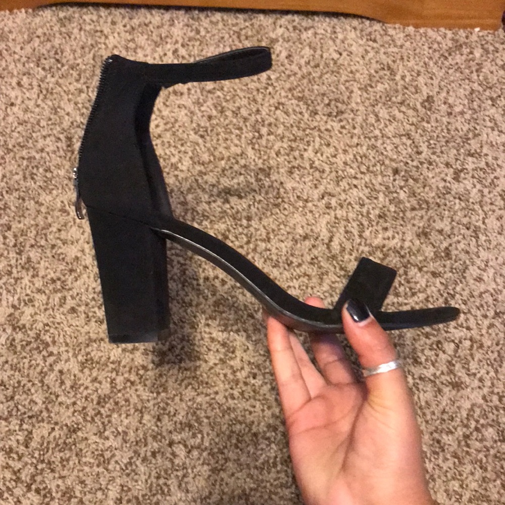 Black heels